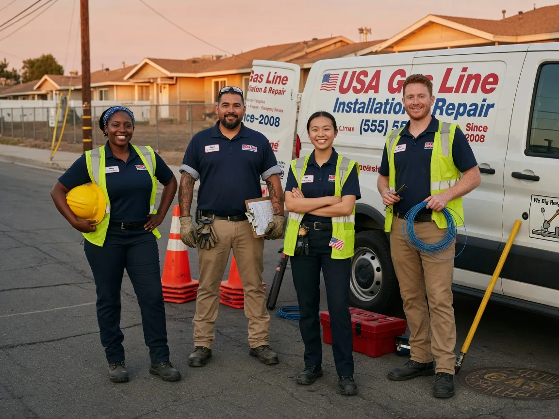 Gas Line Installation company in North Apollo, PA